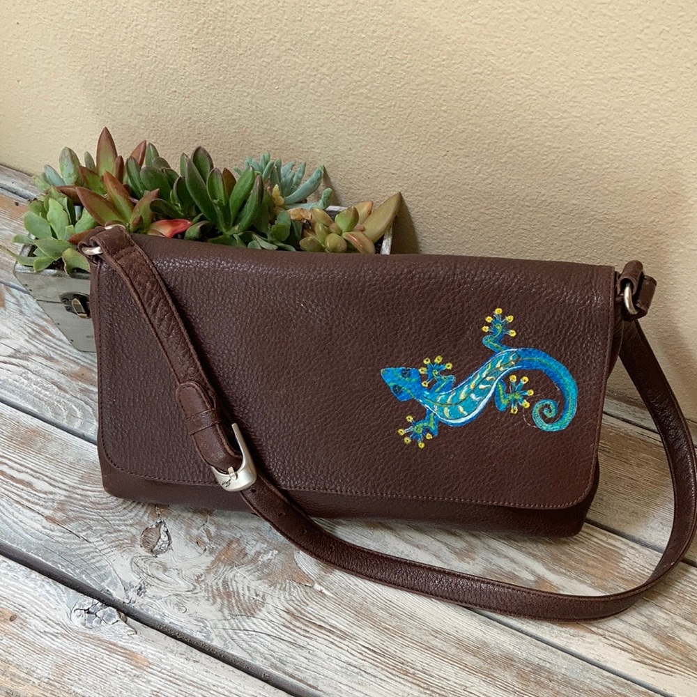 Stone Mountain 1-of-a-kind Top Grain Leather Purse
